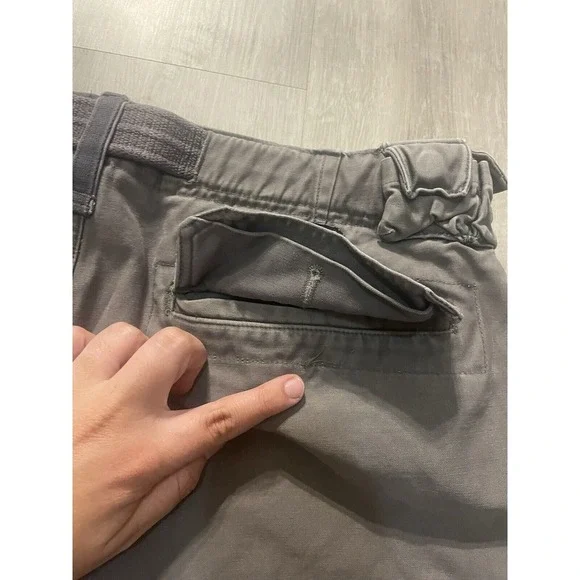 COUNTER CULTURE Vintage Utility Cargo Shorts 36 skater raver hip hop 90s 00s y2k - Picture 13 of 15